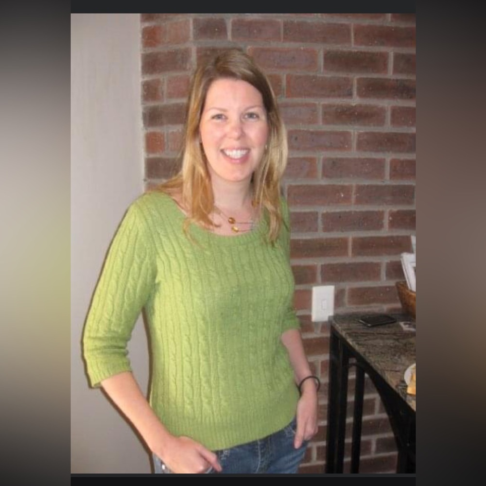 Green Ann Taylor loft sweater